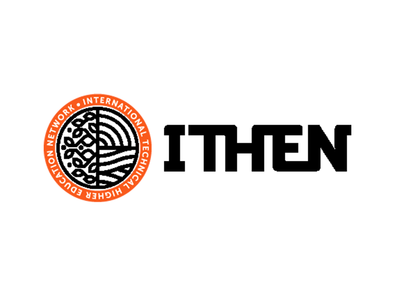 Logo featuring ITHEN, one of the projects being developed by our business incubator and accelerator